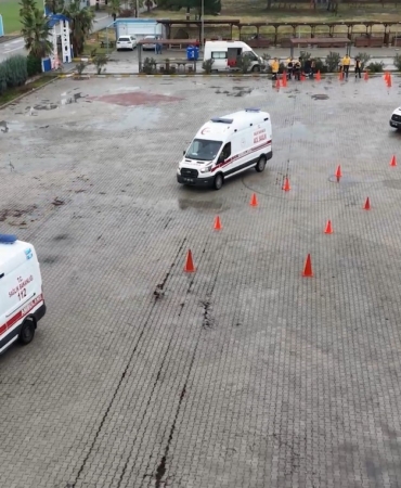 "All Star"da ambulans şoförleri birincilik için yarıştı