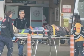 Asansör boşluğuna düşen işçi yaralandı