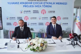 Ataşehir Belediyesi’nden çocuklar için ekolojik adım: Etkinlik merkezi için imzalar atıldı