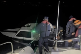 Ayvacık açıklarında 12 kaçak göçmen yakalandı