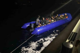 Ayvacık açıklarında 31 kaçak göçmen yakalandı