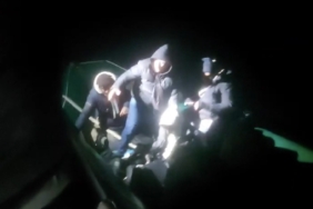 Ayvacık açıklarında 54 kaçak göçmen yakalandı