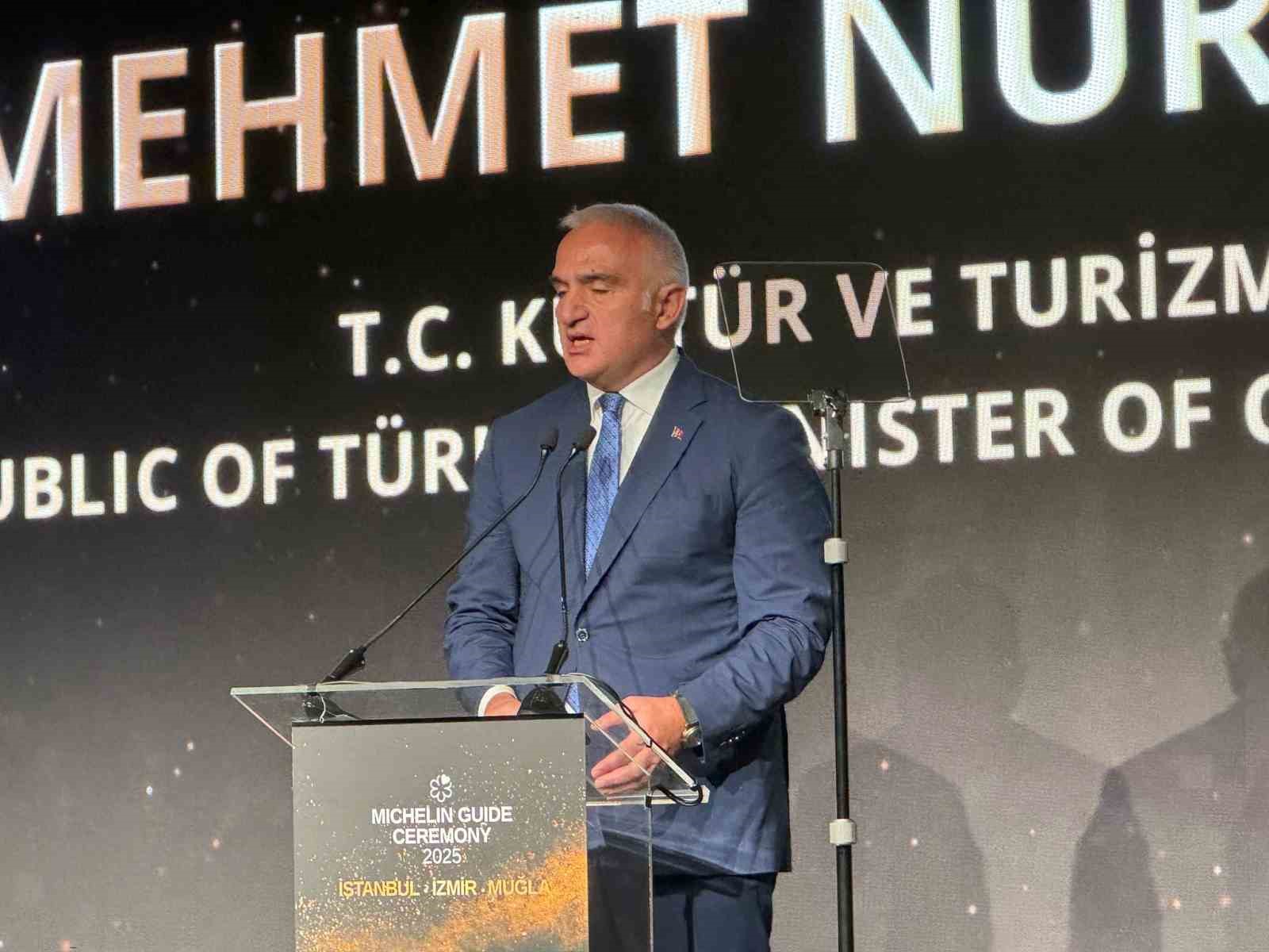 Bakan Ersoy: "Türkiye, 2024 yılının ilk 9 ayında 49,2 milyon ziyaretçiyi ağırladı ve 46,9 milyar dolar turizm geliri elde etti”