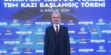 Bakan Uraloğlu: “Sarıyer-Kilyos Tüneli, karayollarında tünel açma makinesi TBM’in ilk kez kullanıldığı projedir”