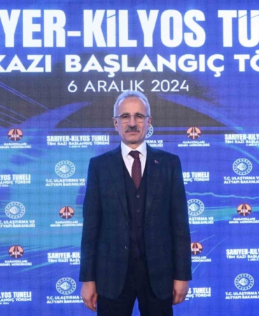 Bakan Uraloğlu: “Sarıyer-Kilyos Tüneli, karayollarında tünel açma makinesi TBM’in ilk kez kullanıldığı projedir”
