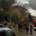 Balkonda çıkan yangında bir kişi yaralandı