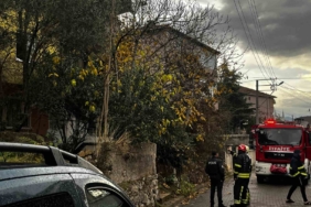 Balkonda çıkan yangında bir kişi yaralandı