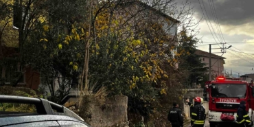 Balkonda çıkan yangında bir kişi yaralandı