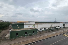 Bandırma Kara Ali Acar Spor Salonu’nun yıkımı tamamlanıyor