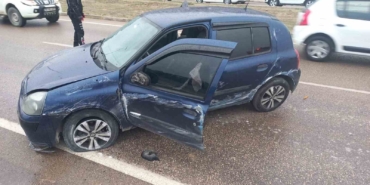 Bandırma’da maddi hasarlı trafik kazası