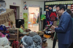 Bandırma’da miniklerden ’Yedi Bölgem Türkiye’m sergisi