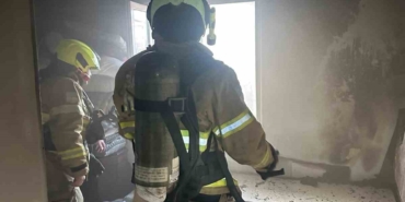 Bandırma’da sobadan çıkan yangın kısa sürede söndürüldü