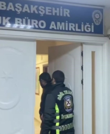 Başakşehir’de drift atan çocuk yürekleri ağza getirdi