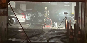 Başakşehir’de elektrikli araç yangını: 14 katlı bina geçici olarak tahliye edildi