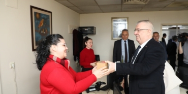 Başkan Ertaş, personelin yeni yılını kutladı