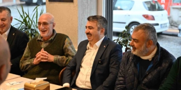 Başkan Yılmaz, komşu ziyaretinde