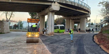 Batı terminalindeki durak alanı genişletildi