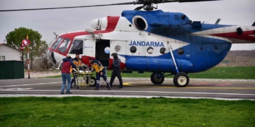 BAÜN hastanesi heliport alanı hizmete girdi