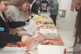 BAÜN’DE doğadan ilham alan ’Ecoprint’ etkinliği düzenlendi