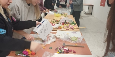 BAÜN’DE doğadan ilham alan ’Ecoprint’ etkinliği düzenlendi