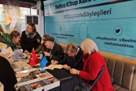 Beşiktaş Belediyesi Beltaş Kitap Kafe’de Altan ve Onur Öymen’i ağırladı