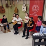 Beşiktaş’taki bir anaokulunda okul öncesinde müzik eğitimi uygulaması başladı