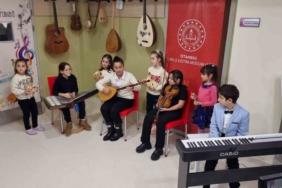 Beşiktaş’taki bir anaokulunda okul öncesinde müzik eğitimi uygulaması başladı