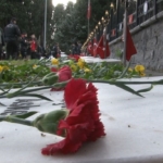 Beşiktaş’taki terör saldırısında şehit olanlar törenle anıldı