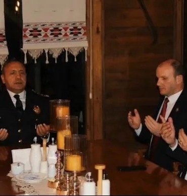 Bilecik İl Emniyet Müdürlüğünden aziz şehitler için Kuran-ı Kerim tilaveti