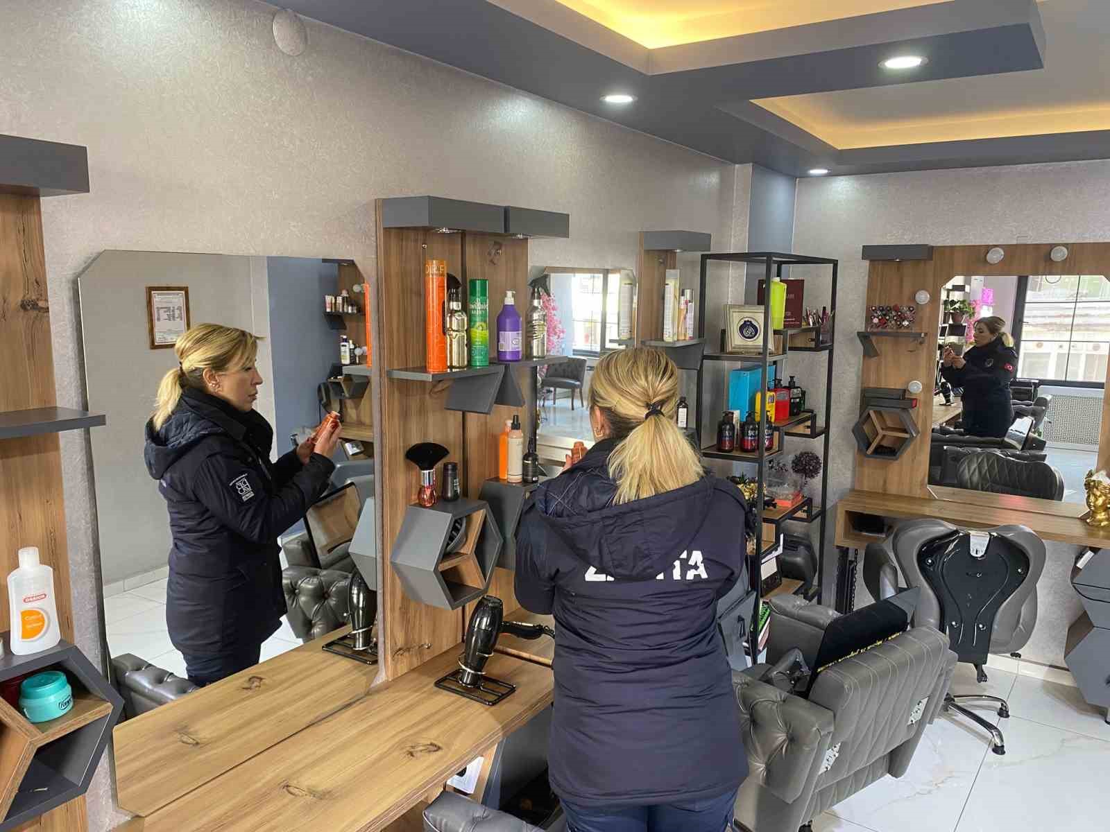 Bilecik’te güzellik salonlarında denetim