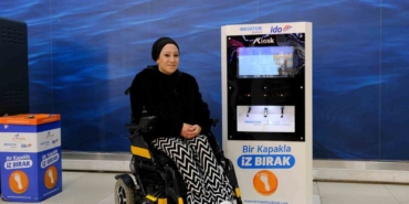 ’Bir kapakla iz bırak’ projesinden engelsiz yaşam için şarj istasyonları
