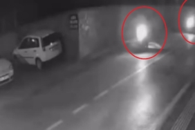 Bursa’da 2 motosikletin karıştığı ilginç kaza kamerada