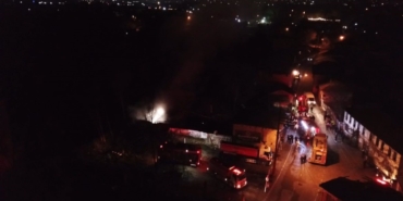 Bursa’da çiftlikte korkutan yangın