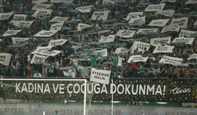 Bursaspor taraftar grubu Texas’ın koreografisi ödüle layık görüldü