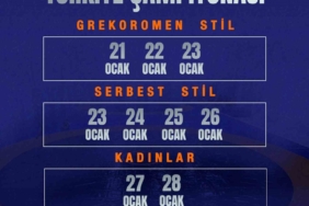 Büyükler Güreş Türkiye Şampiyonası’nın tarihi belli oldu