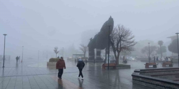 Çanakkale Boğazı sis nedeniyle transit gemi geçişlerine kapatıldı, feribot seferleri geçici olarak durduruldu
