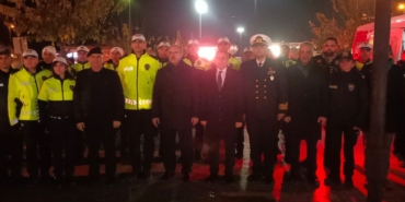 Çanakkale Valisi Toraman, yılbaşında görev başındaki personeli ziyaret etti