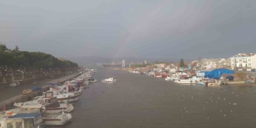 Çanakkale’de lodos ve sağanak etkili oluyor