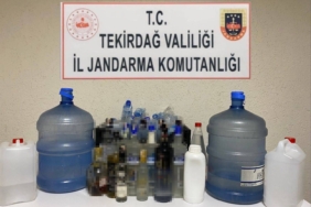 Çorlu’da kaçak alkol operasyonu
