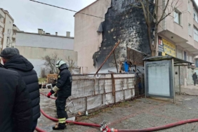 Çorlu’da korku dolu anlar: Alevler metrelerce yükseldi