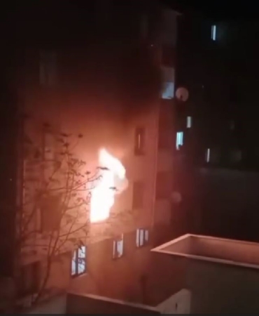 Çorlu’da korkutan yangın: Dumandan etkilenen 3 kişi hastaneye kaldırıldı