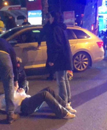 Çorlu’da trafik kazası: 1 yaralı