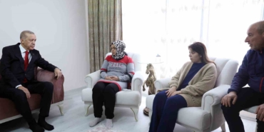 Cumhurbaşkanı Erdoğan’dan patlamada ölen işçilerin ailelerine ziyaret