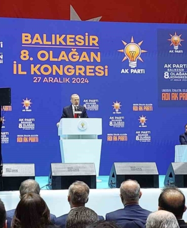 Cumhurbaşkanı Recep Tayyip Erdoğan Balıkesir’de