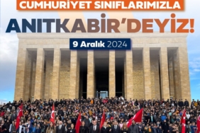 Cumhuriyet sınıfları Anıtkabir’i ziyaret etti