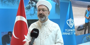 Diyanet İşleri Başkanı Erbaş: “Yıkılan evlerin yeniden yapılmasında Türkiye olarak önderlik yapacağız”