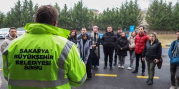 Doktor adayları arıtma tesislerine hayran kaldı