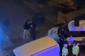 Drift atıp, polise aracına çarptı: "Benim arabamı bağlayamaz, hodri meydan"