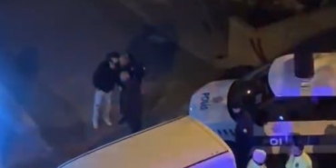 Drift atıp, polise aracına çarptı: "Benim arabamı bağlayamaz, hodri meydan"