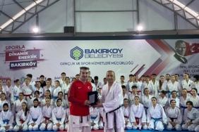 Dünya ve Avrupa şampiyonu efsane karateci Haldun Alagaş Bakırköy’de